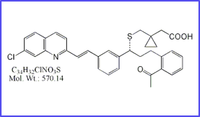 Montelukast EP Impurity F | Montelukast USP Related Compound E